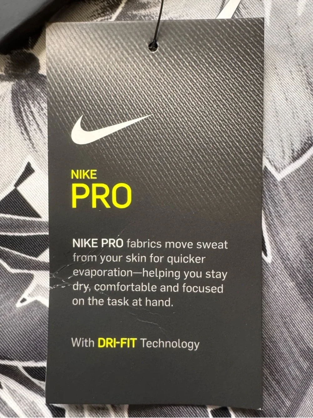 Nike Pro Dri-FIT Girls Large/Womens XXS Jungle Palm Print Leggings Tight NWT